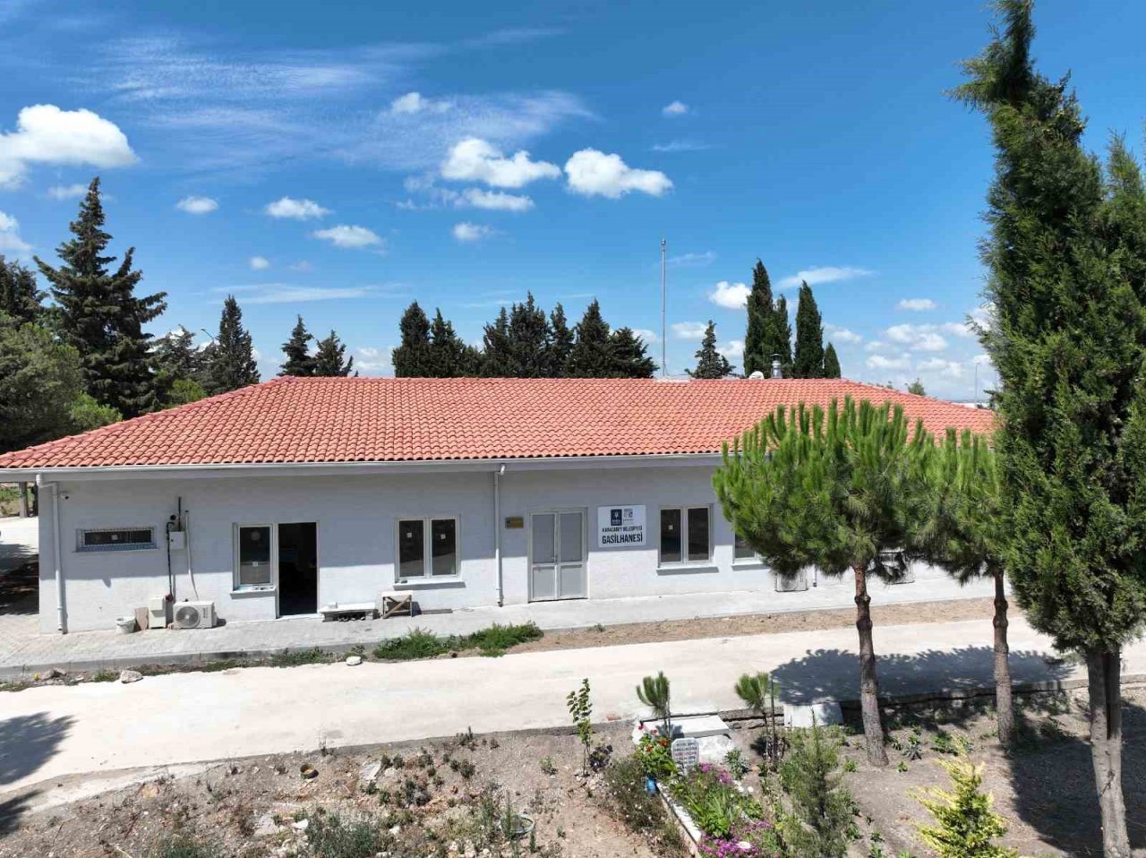 Karacabey gasilhanesinde son rötuşlar