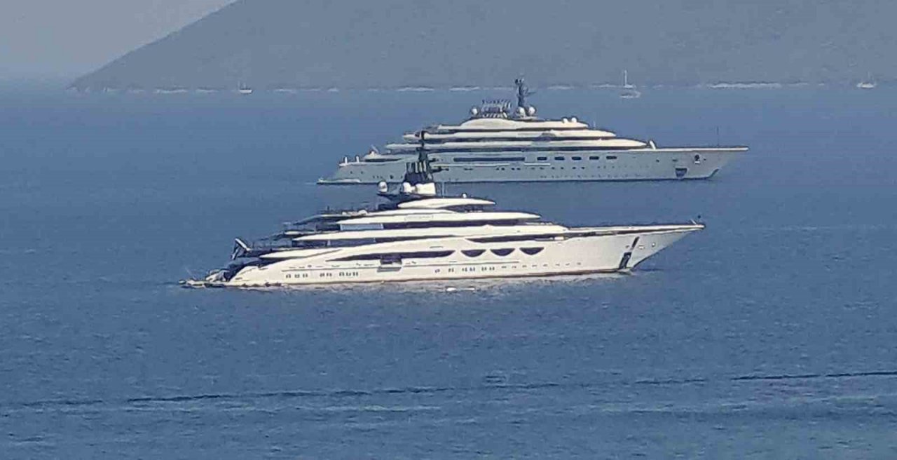 Dünya zenginlerinin yatları Bodrum’da