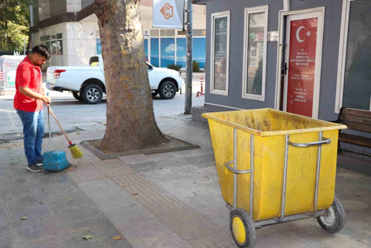 Süleymanbey Mahallesi’nde hummalı temizlik çalışması