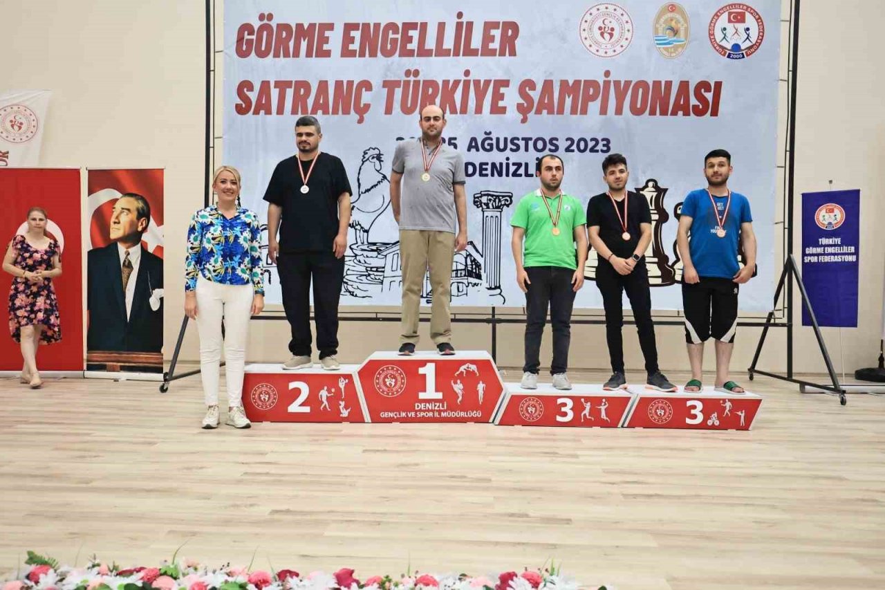 Görme Engelliler Satranç Şampiyonası tamamlandı