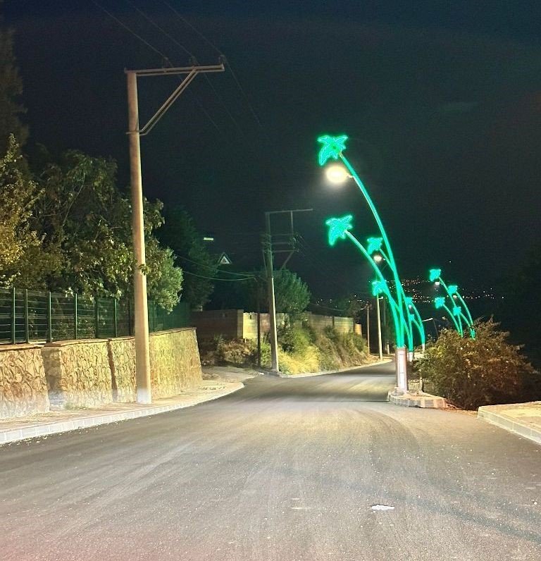 Dilovası’nın cadde ve sokakları ışıl ışıl