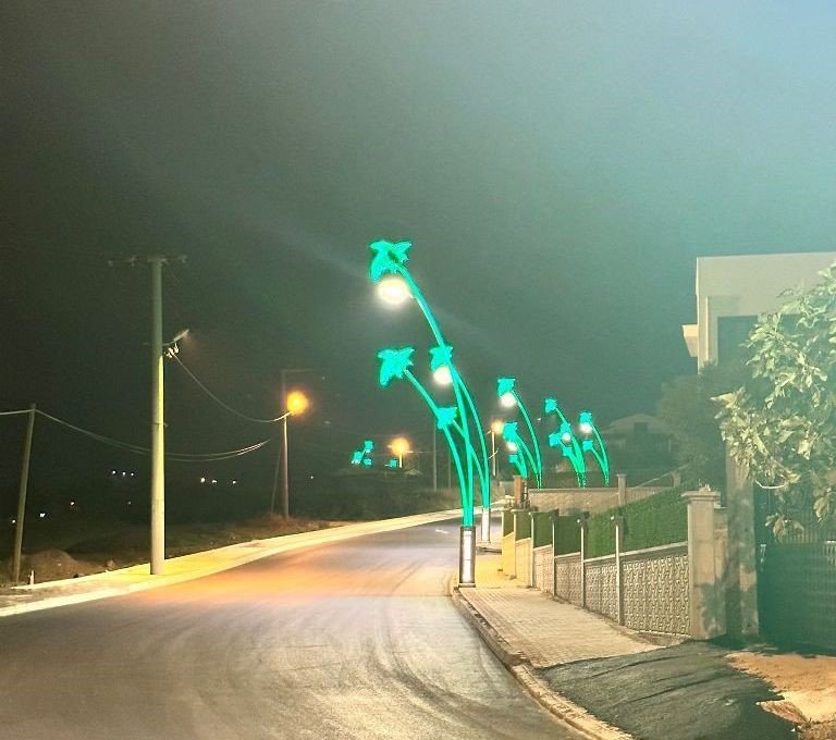 Dilovası’nın cadde ve sokakları ışıl ışıl