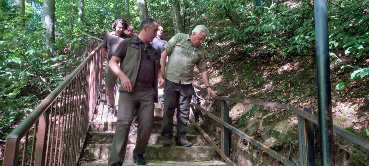 Çalışmaları yerinde inceledi