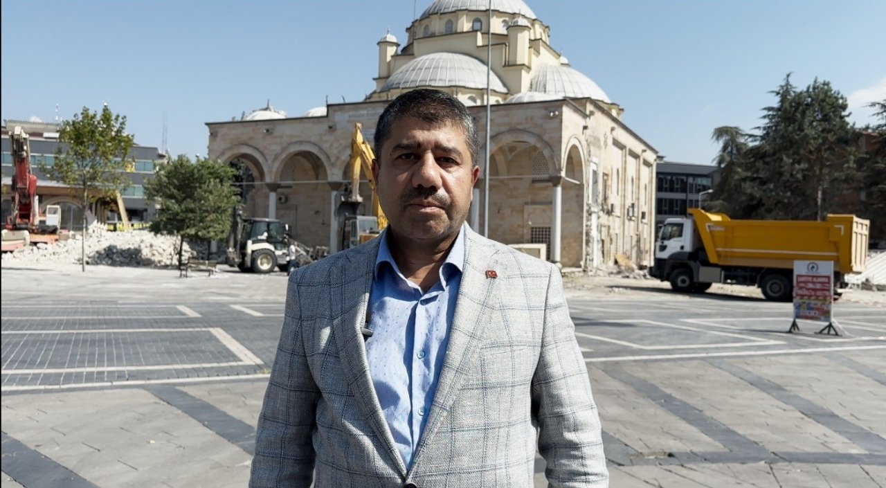 Cedidiye Cami minareleri yenileniyor