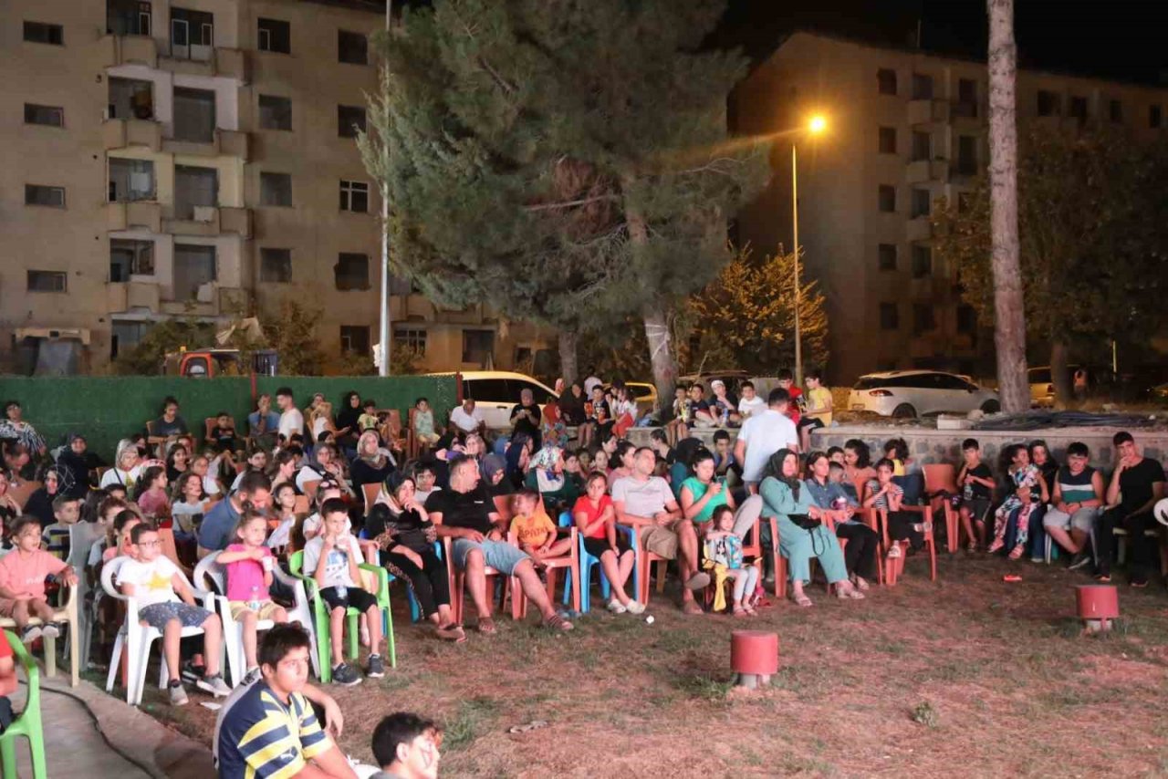 Elazığ’da düzenlenen etkinliklerde çocuklar doyasıya eğlendi