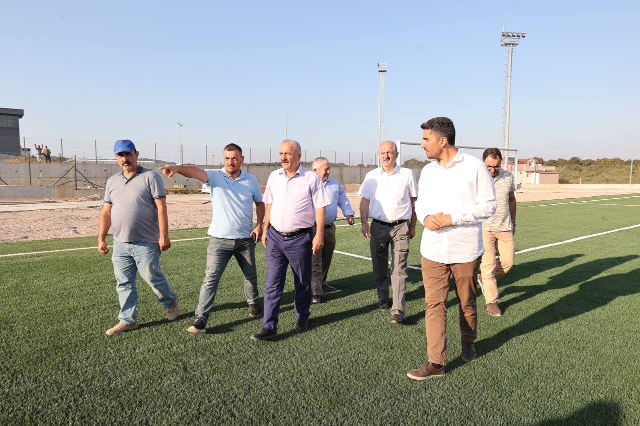 Gebze’nin spor kompleksinde sona doğru