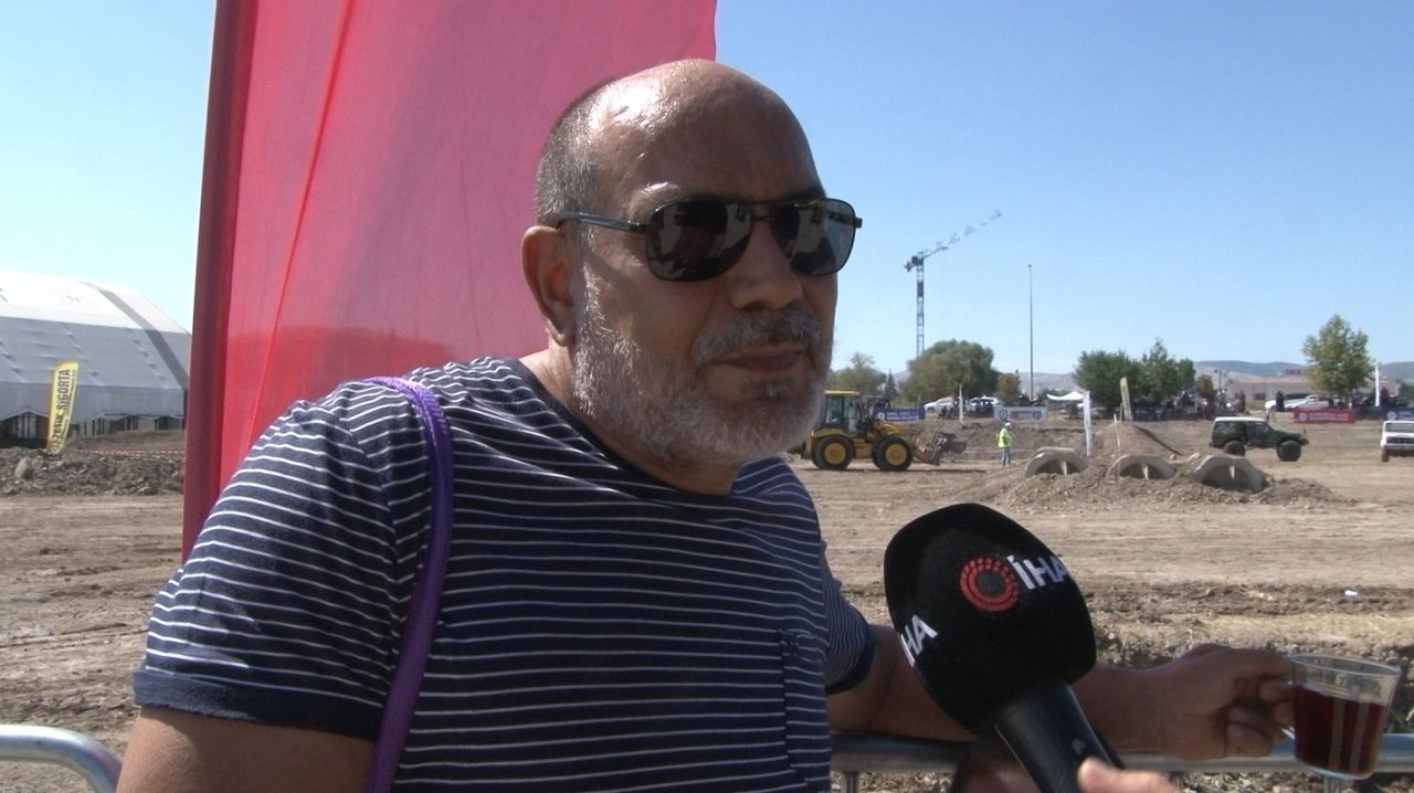 Başkentte düzenlenen off-road yarışması nefes kesti