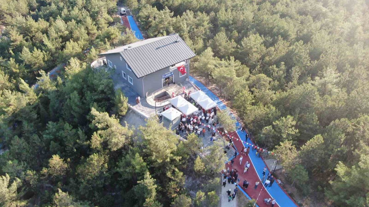 30 milyon liradan fazla harcama yapılan Çamlık Kent Ormanı yeniden hizmete açıldı