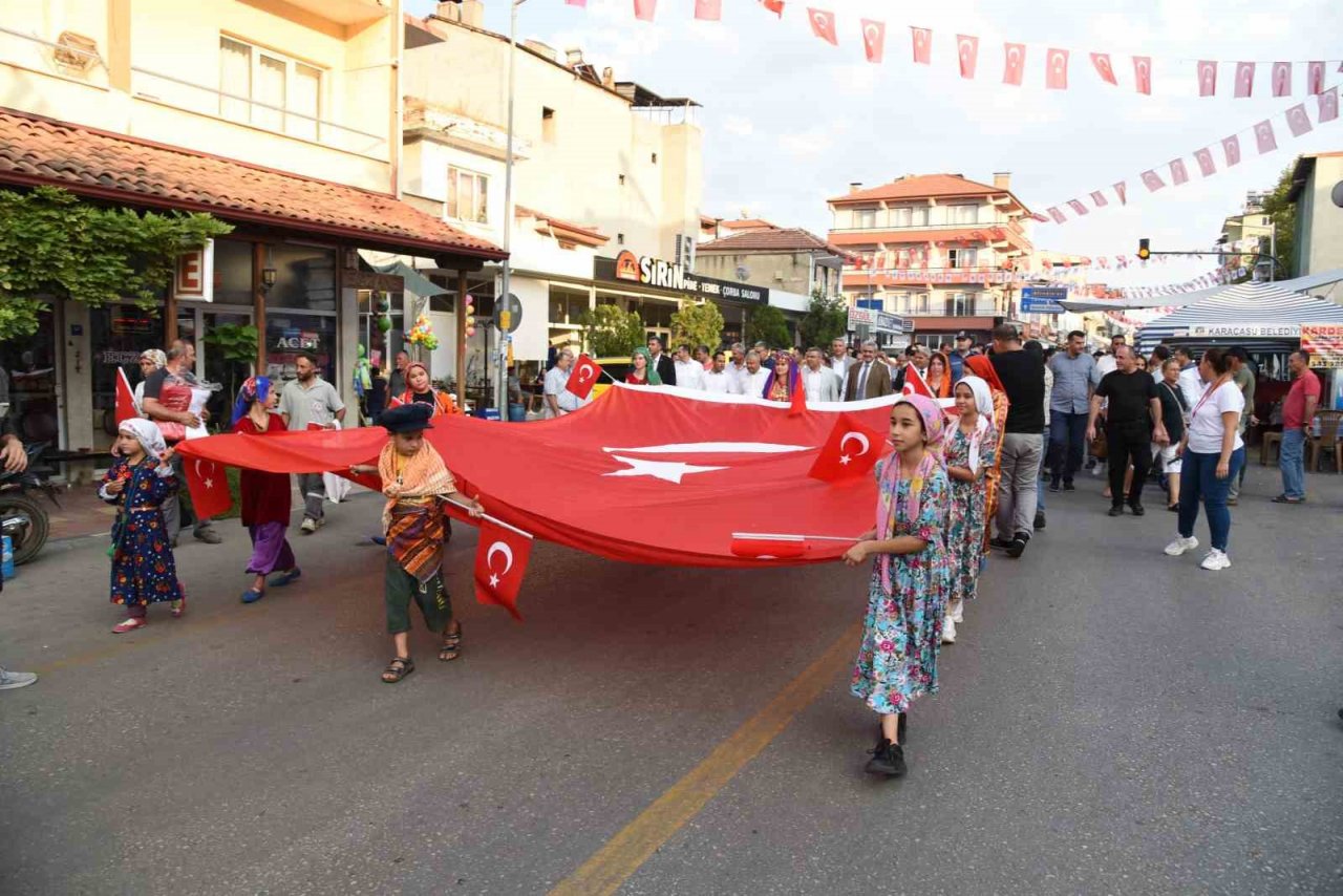 Karacasu’da festival coşkusu başladı