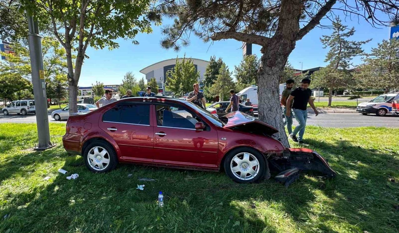 Kayseri’de bir garip kaza