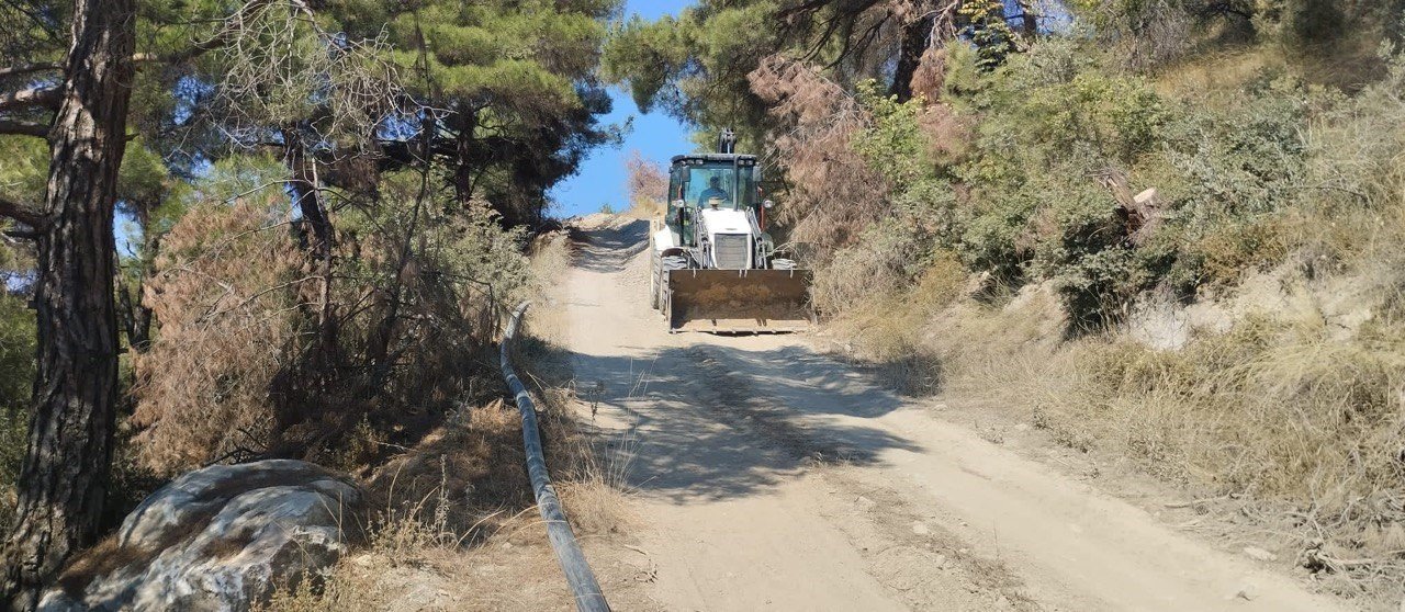 O mahalledeki içme suyu sıkıntıları çözüme kavuşuyor
