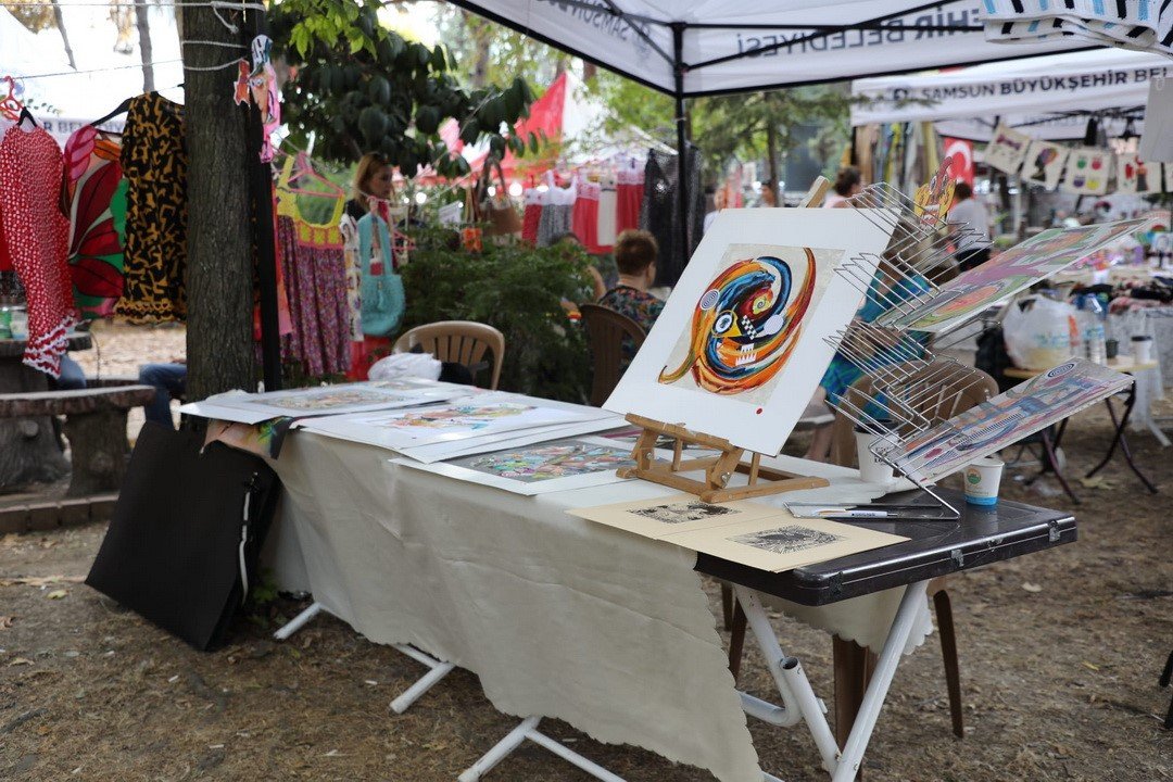 Samsun’da ’Sanat Çarşısı’ açıldı