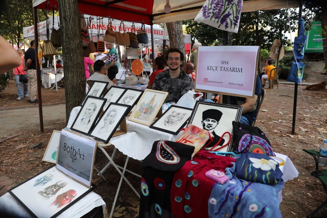 Samsun’da ’Sanat Çarşısı’ açıldı
