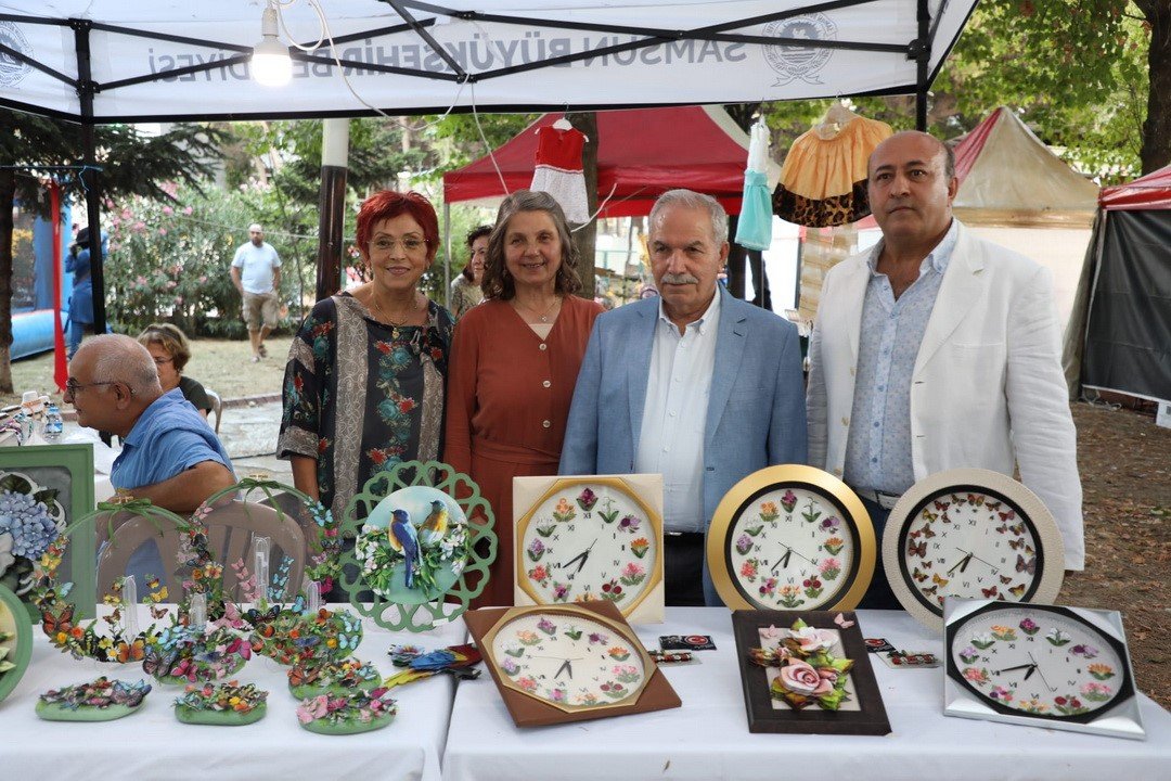 Samsun’da ’Sanat Çarşısı’ açıldı