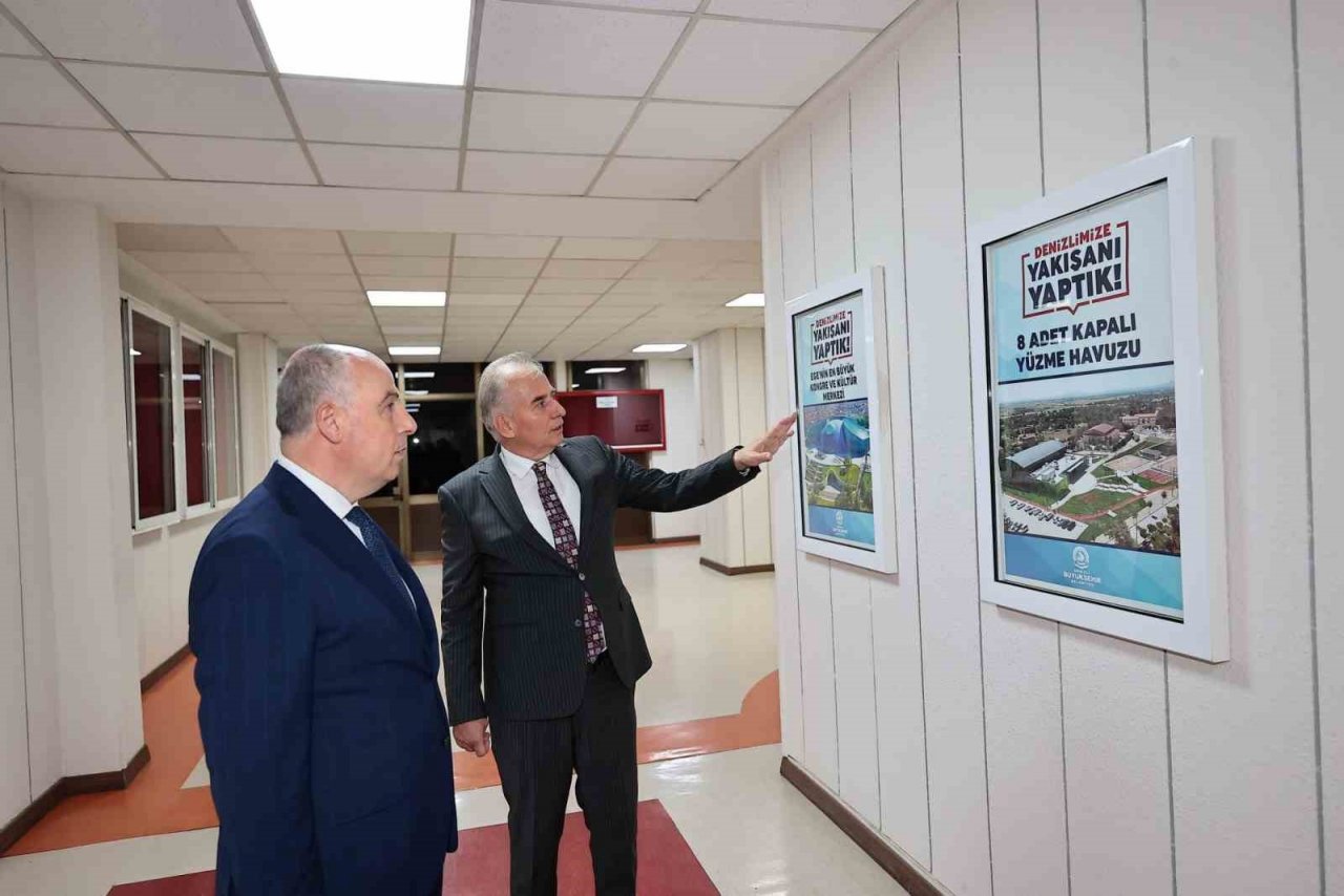 Başkan Zolan ile Vali Coşkun bir araya geldi