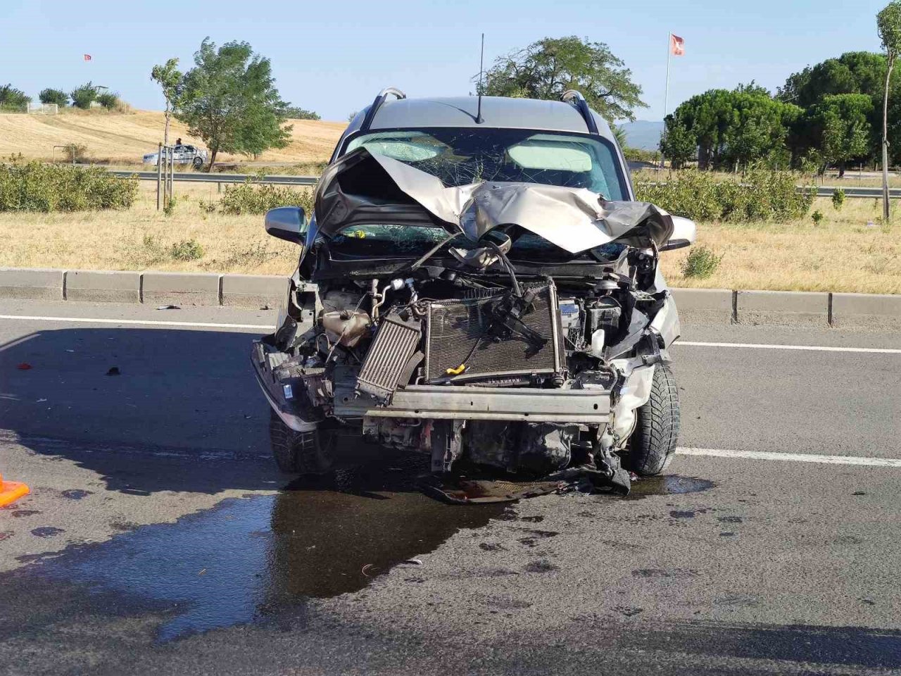 Tekirdağ’da trafik kazası: 4 yaralı
