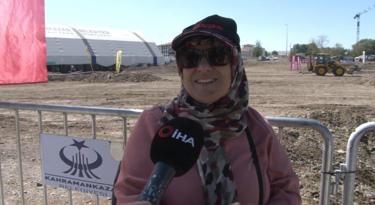 Başkentte düzenlenen off-road yarışması nefes kesti