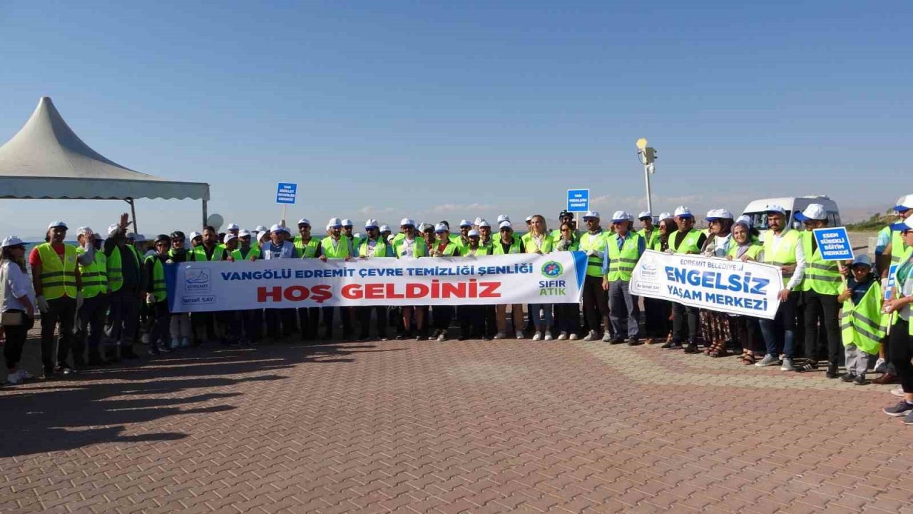 Edremit Belediyesinden çevre temizliği şenliği