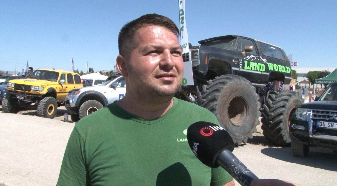 Başkentte düzenlenen off-road yarışması nefes kesti
