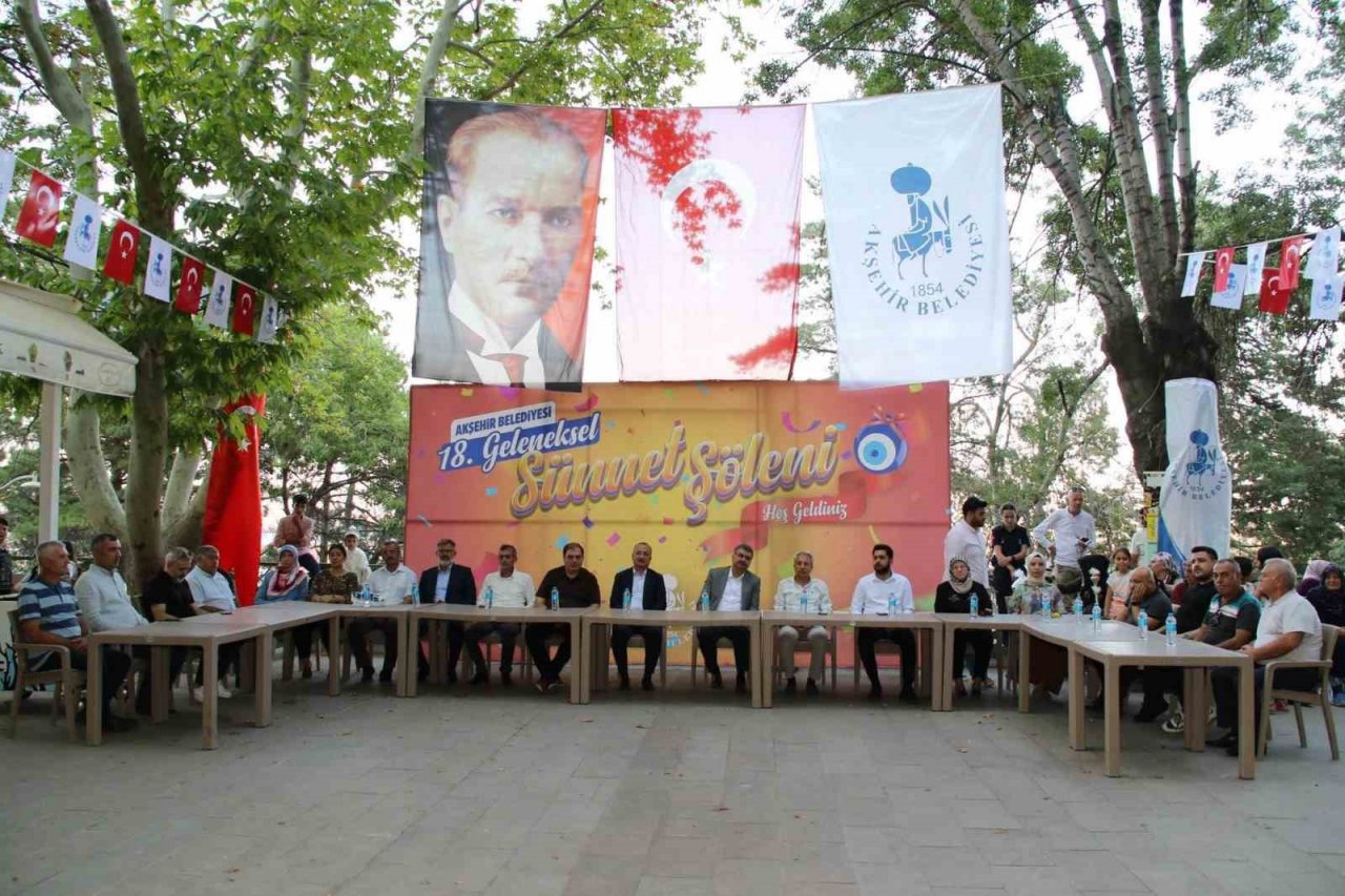 Akşehir Belediyesinden Sünnet Şöleni