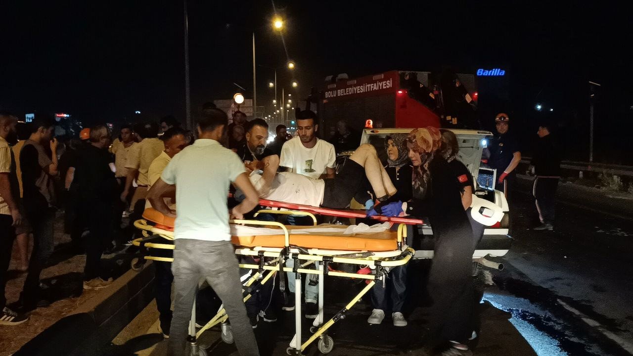 Alkollü traktör sürücüsü D-100’ü birbirine kattı