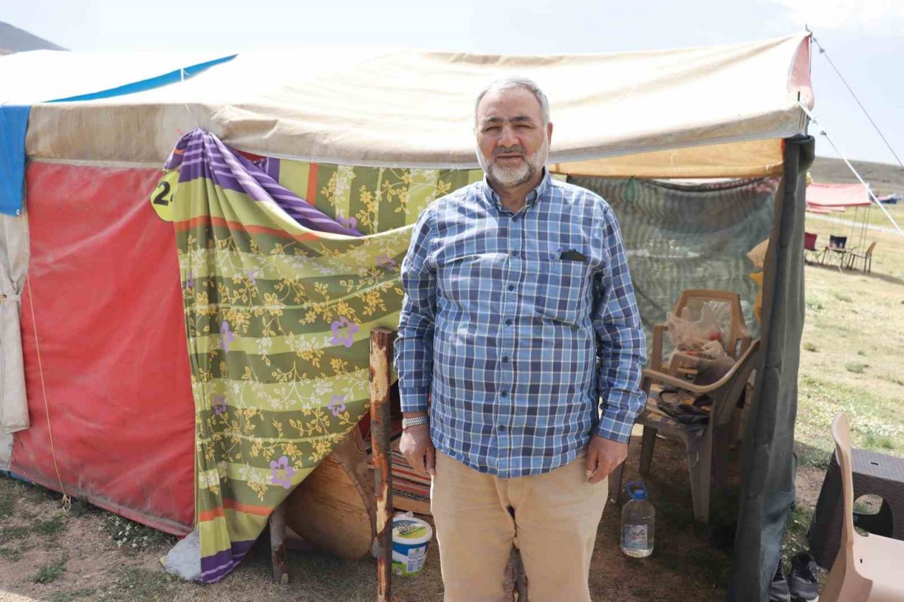 Sıcaktan bunalan Kayserililer Erciyes’te serinliyor