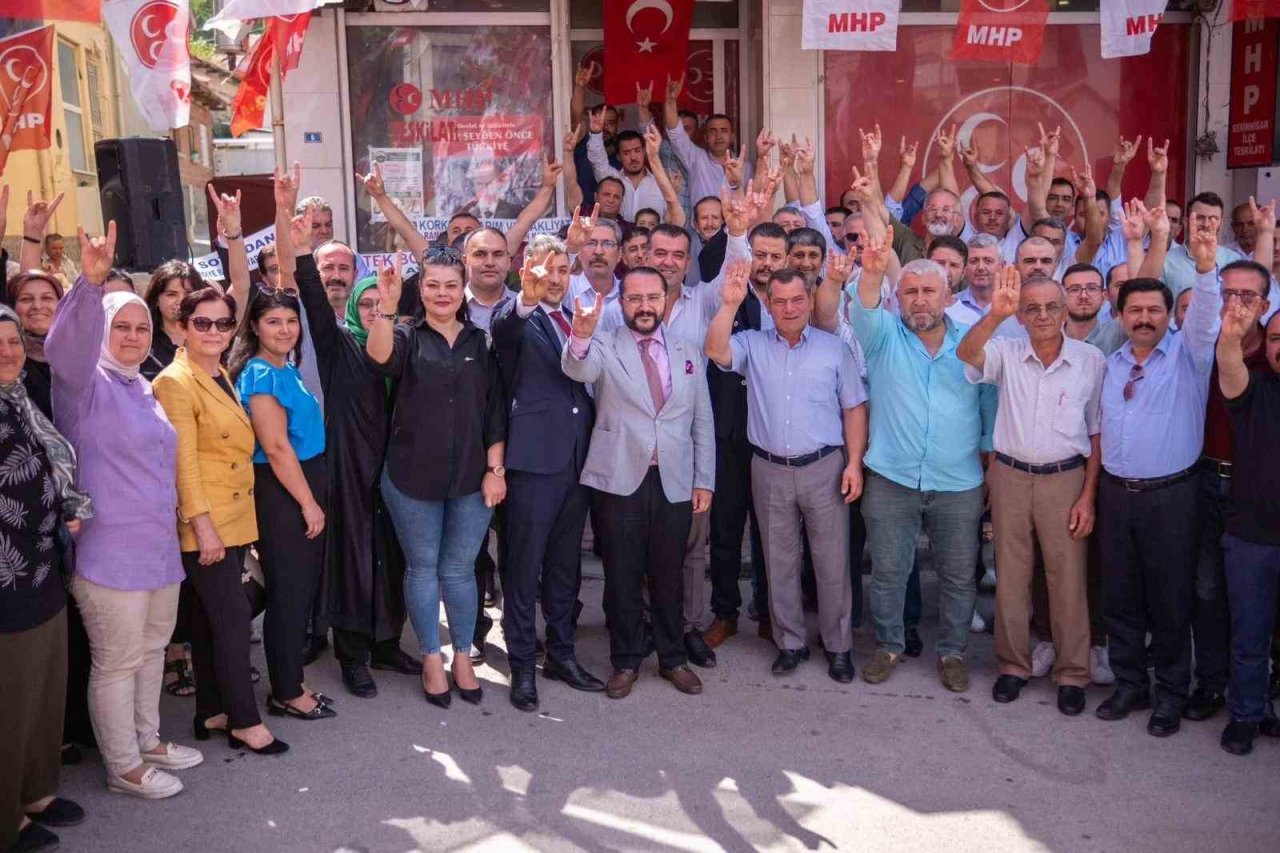 MHP İl Başkanı Yılmaz; “Kızılelma yürüyüşümüz kararlılıkla devam edecek”