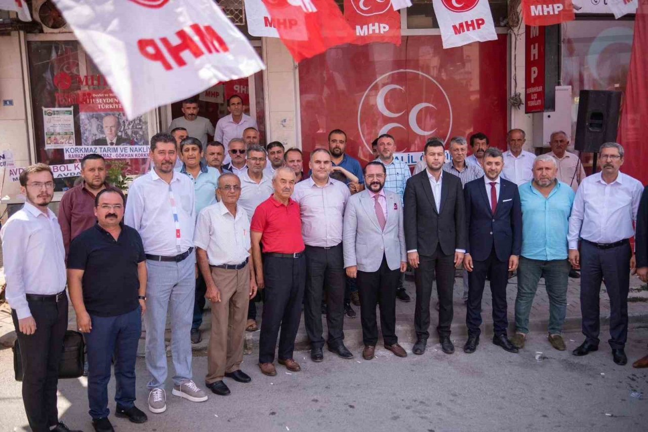 MHP İl Başkanı Yılmaz; “Kızılelma yürüyüşümüz kararlılıkla devam edecek”