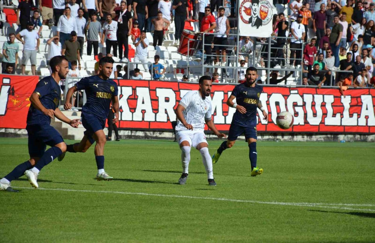 TFF 2. Lig: Karaman FK: 0 - Menemen FK: 1