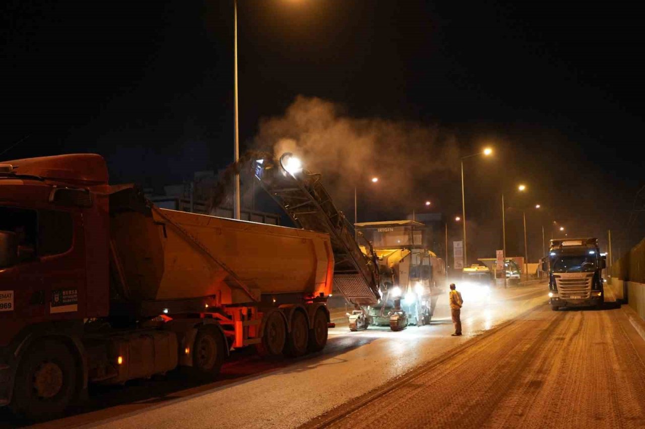 Bursa’nın ana arterleri yenileniyor