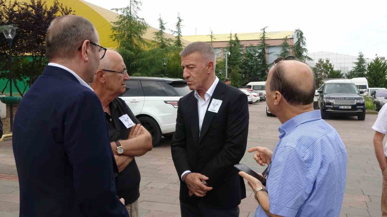 Hayatını kaybeden Trabzonspor’un kurucularından Nizamettin Algan için tören düzenlendi