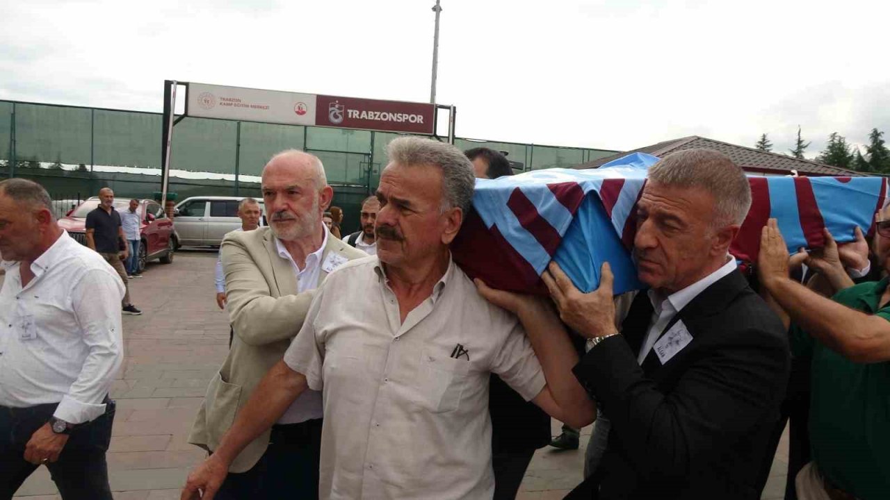 Hayatını kaybeden Trabzonspor’un kurucularından Nizamettin Algan için tören düzenlendi
