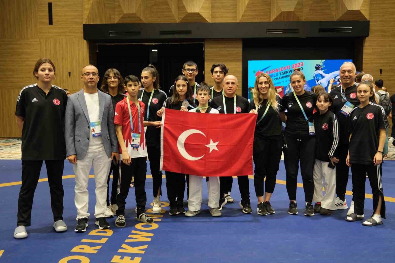 Utku Kap’tan, Dünya Yıldızlar Tekvando Şampiyonası’nda gümüş madalya