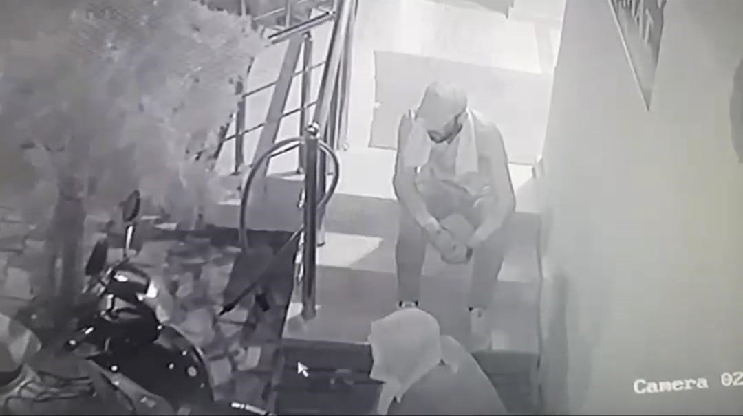 Iğdır’da kamuflajlı motosiklet hırsızlığı