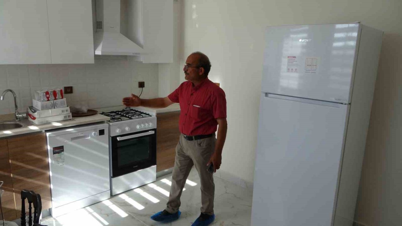 Malatya’daki köy evlerinde çalışmalar hızla sürüyor