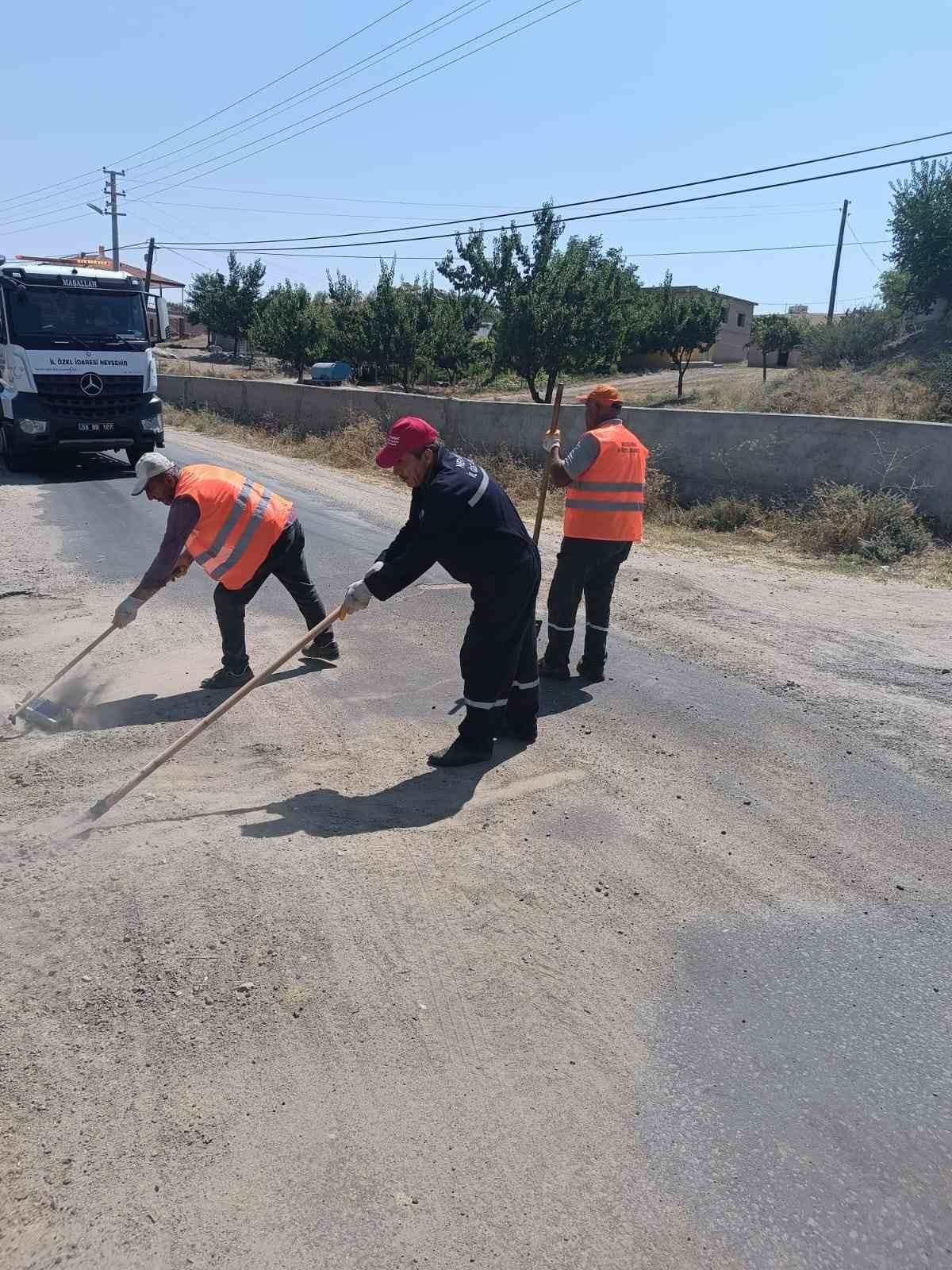 Nevşehir’de alt ve üstyapı çalışmaları devam ediyor