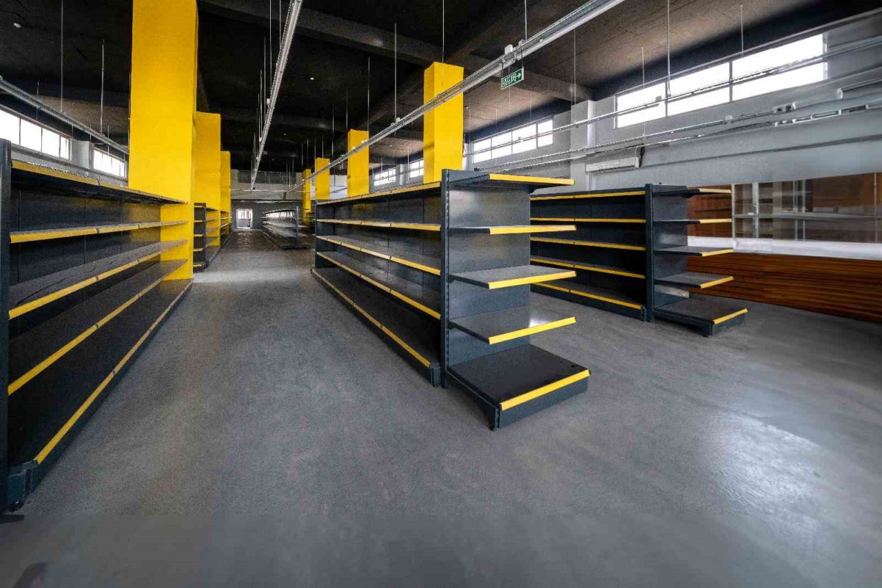 Polis kantininde çalışmalar tamamlandı