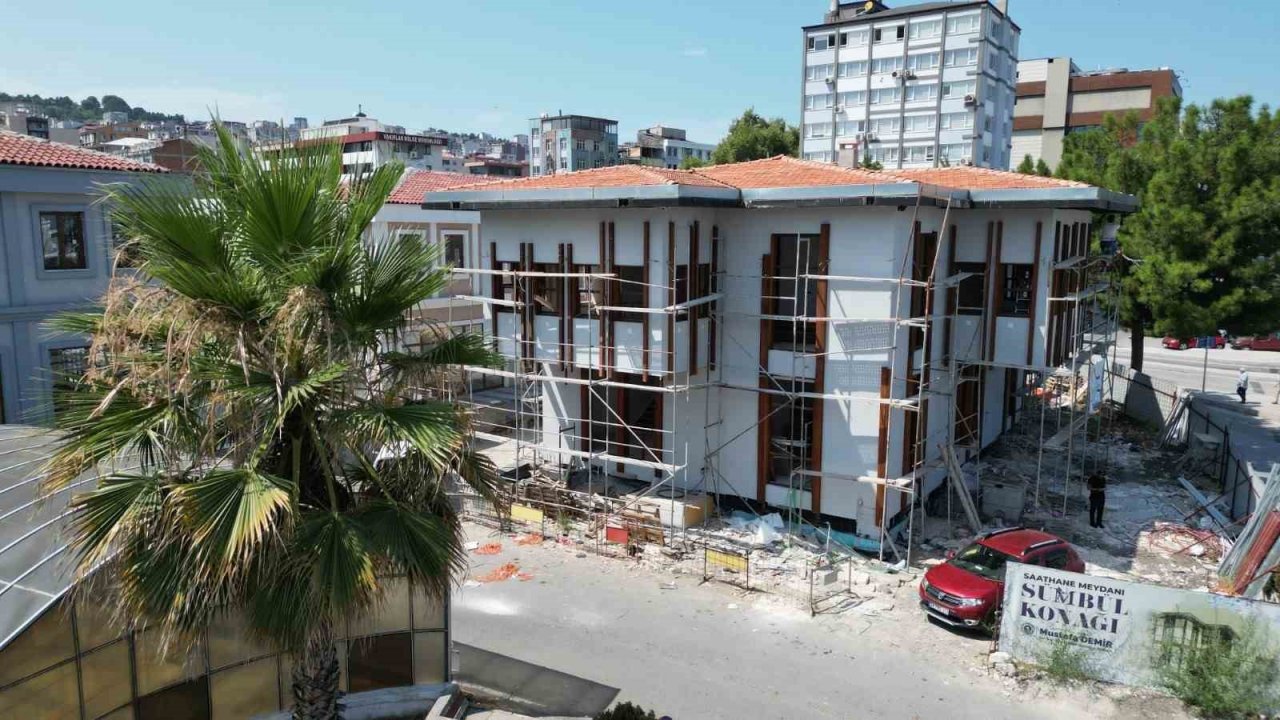 Sümbül Konağı’nın yüzde 80’i tamam