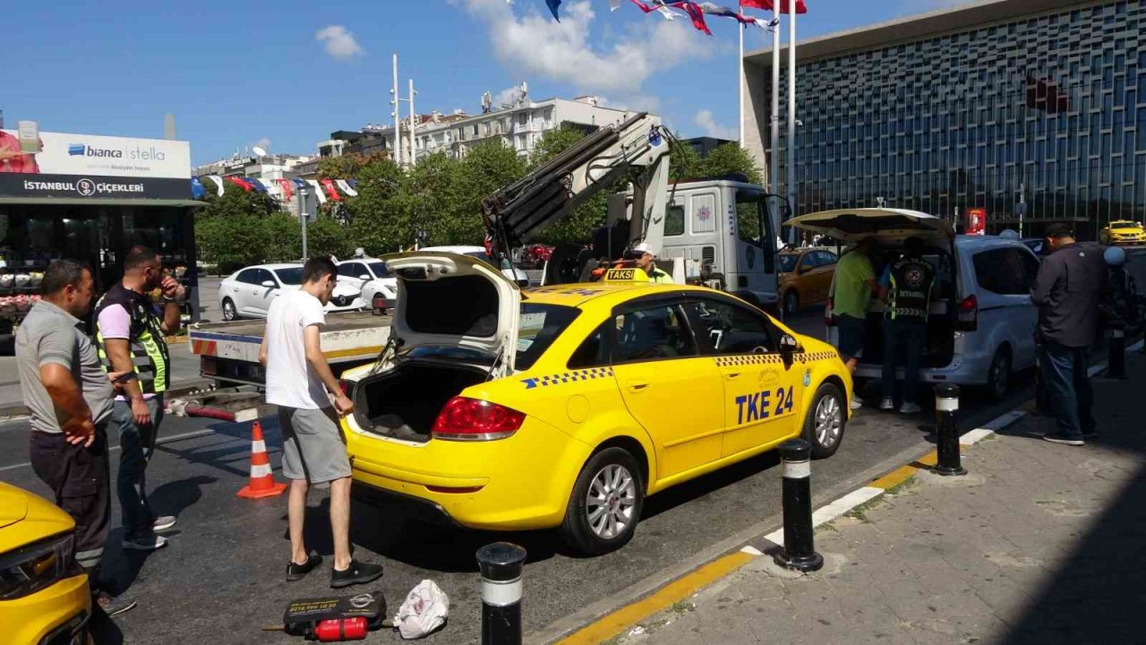 Denetimlerde müşteri seçen taksici cezaya itiraz etti: “Ben öyle bir insan değilim”