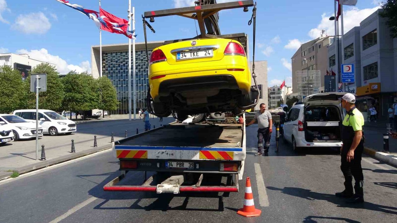 Denetimlerde müşteri seçen taksici cezaya itiraz etti: “Ben öyle bir insan değilim”