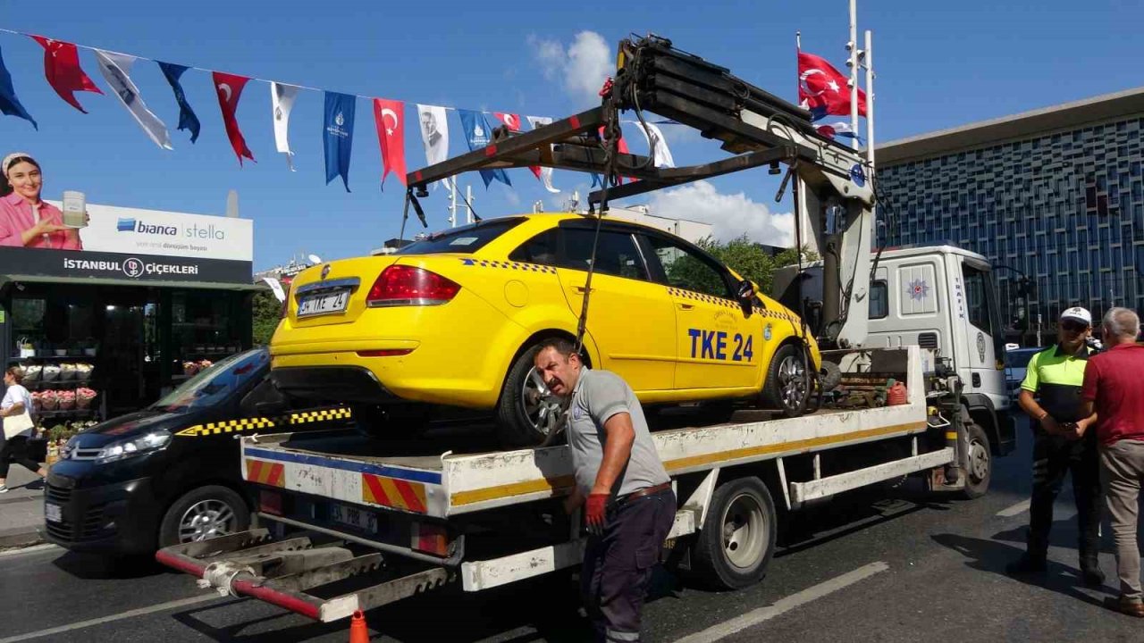 Denetimlerde müşteri seçen taksici cezaya itiraz etti: “Ben öyle bir insan değilim”