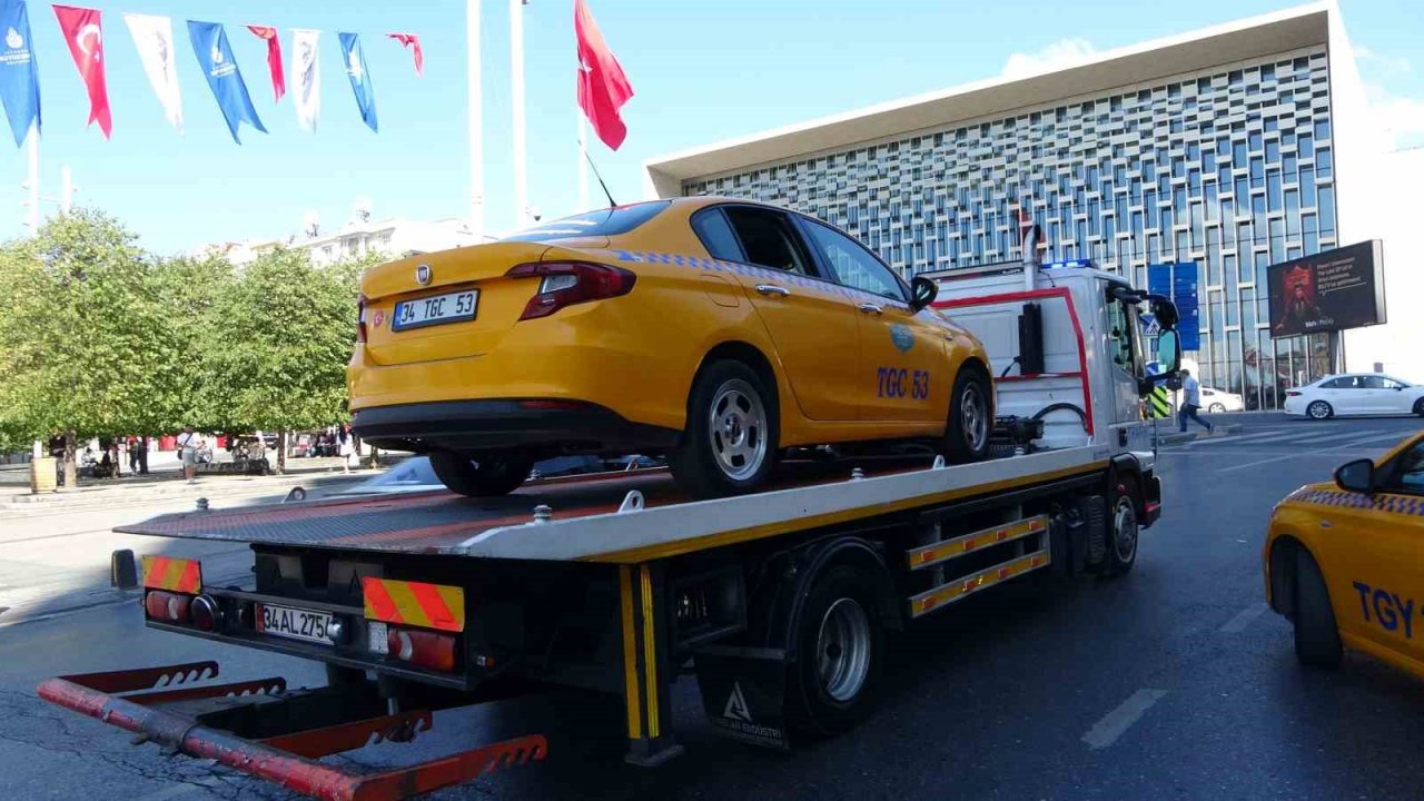 Denetimlerde müşteri seçen taksici cezaya itiraz etti: “Ben öyle bir insan değilim”
