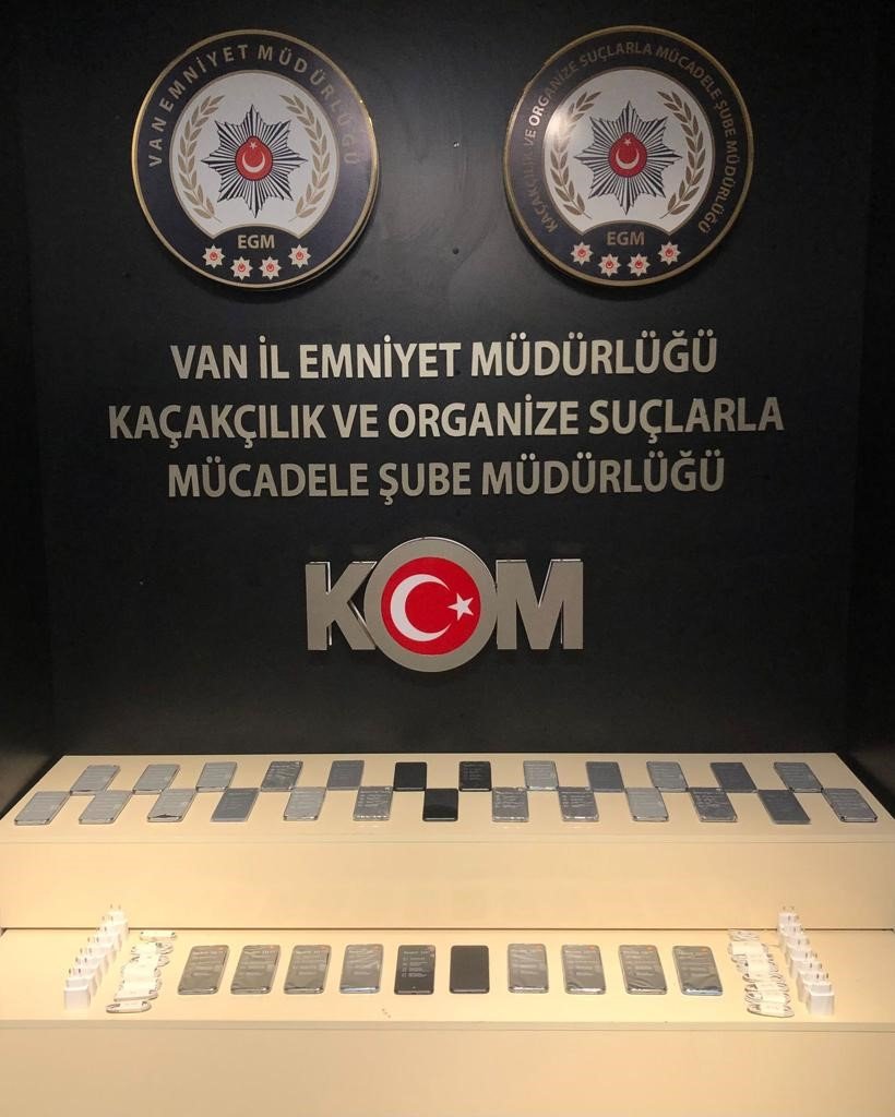 Van’da gümrük kaçakçılığı