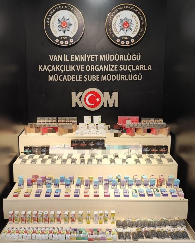 Van’da gümrük kaçakçılığı