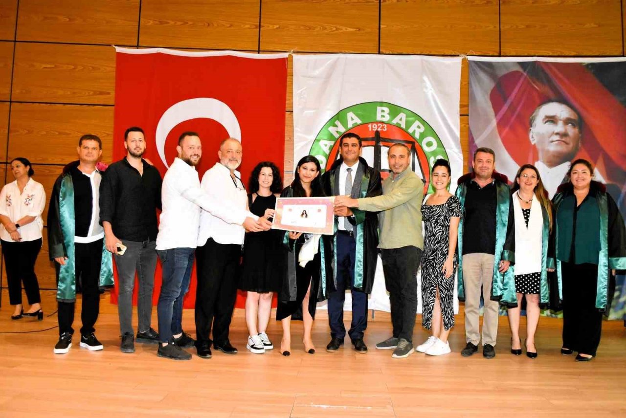 Adana Barosu’nda ruhsat töreni yapıldı