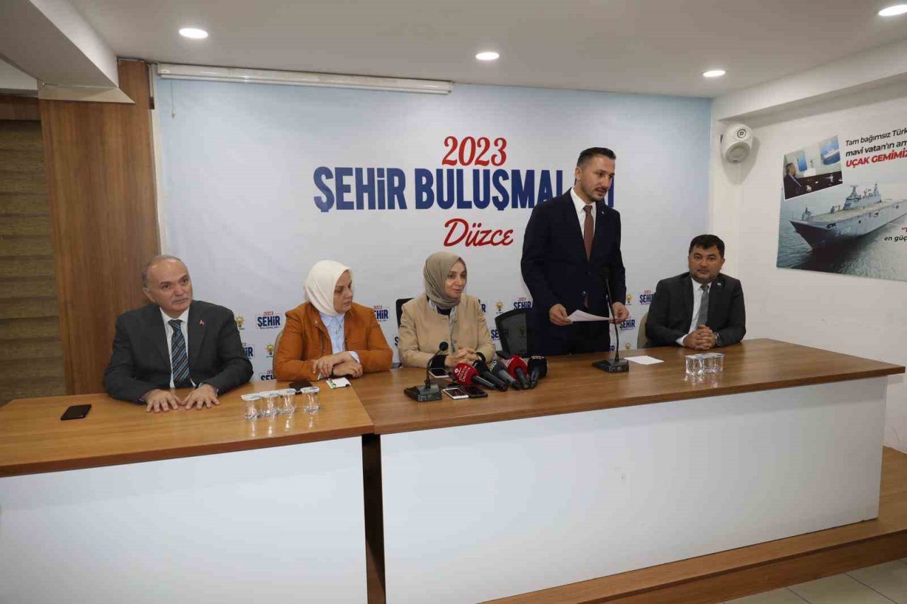 AK Parti Grup Başkan Vekili Düzce’de