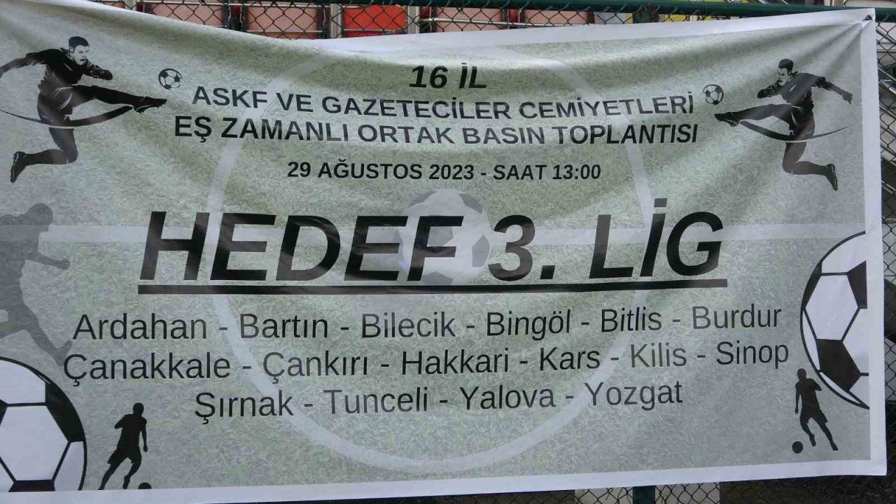 Ardahan’da 3’üncü lig talebi