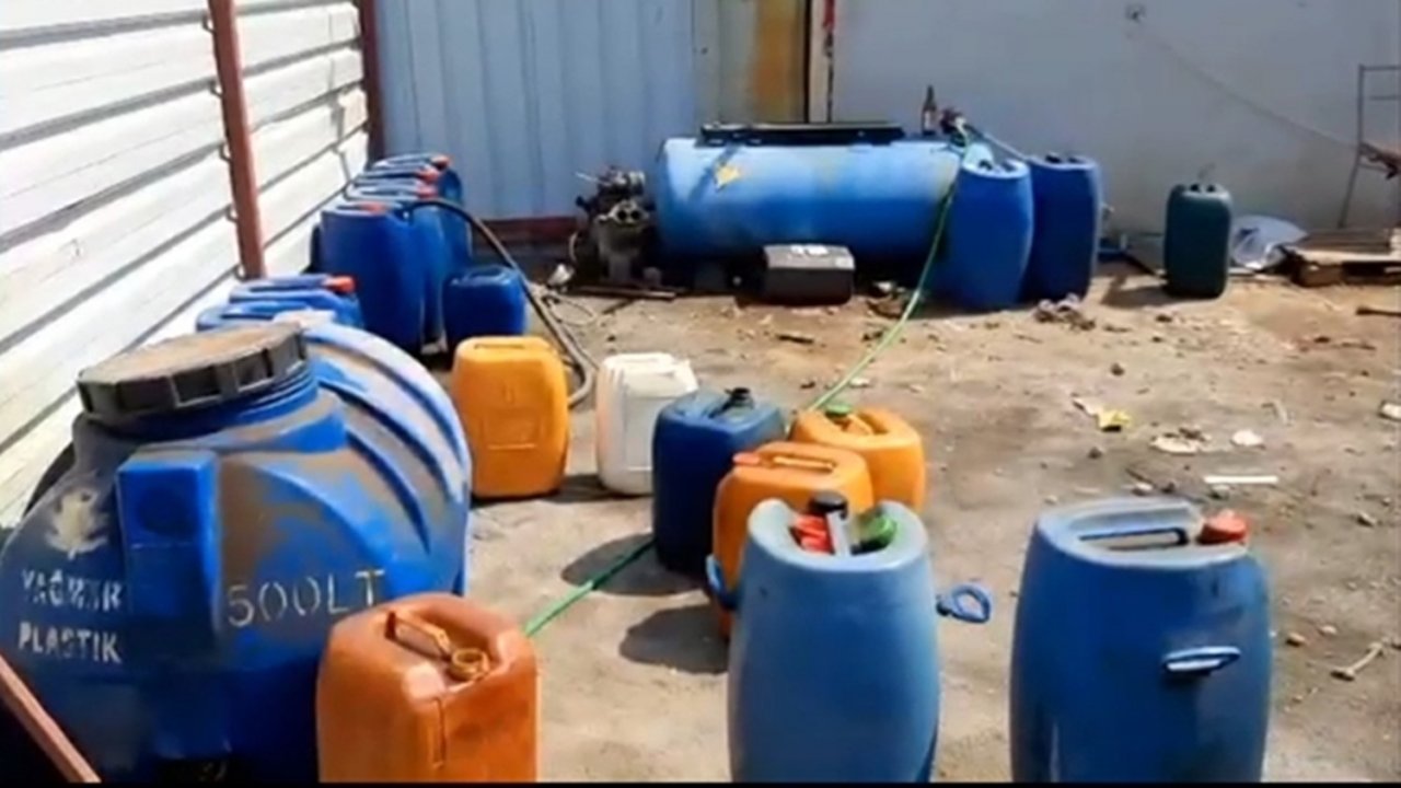 Aydın’da 21 ton 876 litre kaçak akaryakıt ele geçirildi