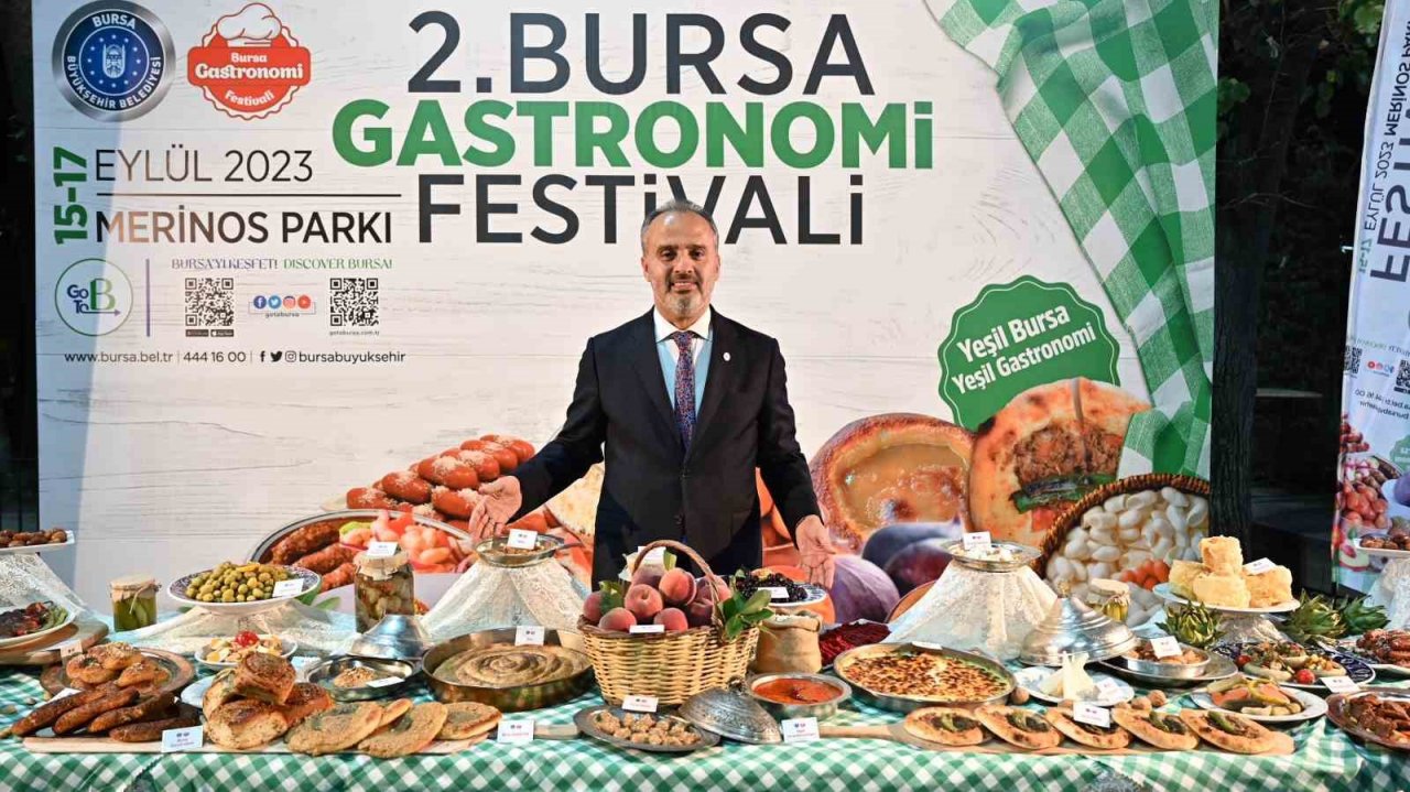 Bursa’da Gastronomi Festivali 15 Eylül’de başlıyor
