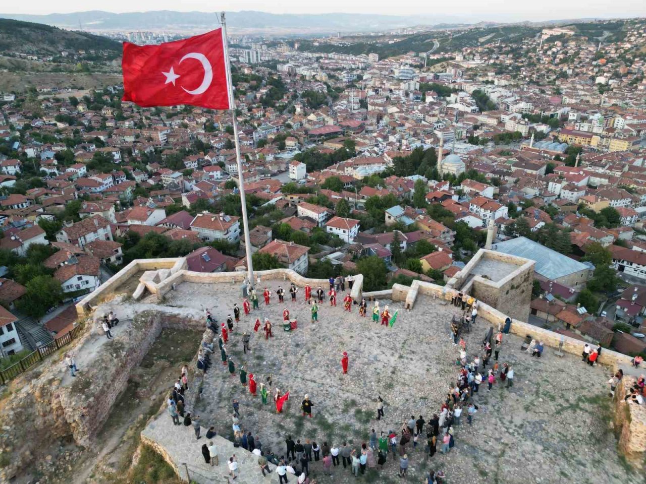 Kastamonu Kalesi’nde şehitler ve gaziler anıldı